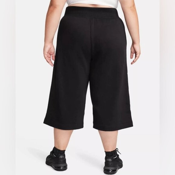 NWT NIKE Sportswear High-Rise CROP Leg Sweatpants FB8418-010 SPTCAS Sz 1X - Picture 2 of 14